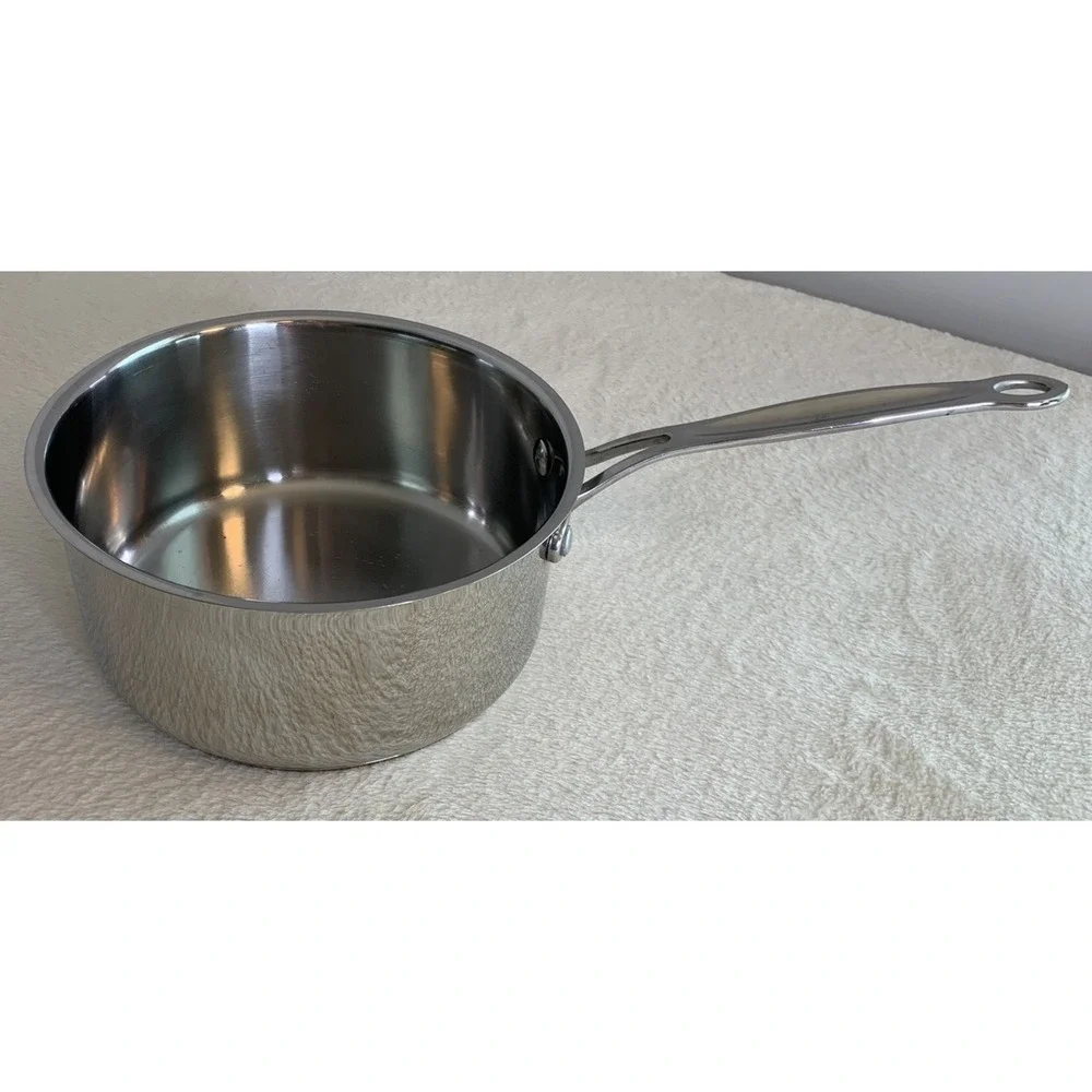 Cuisinart 3 Qt. Saucepan Model #7193-20 Stainless Steel No Lid FLAW